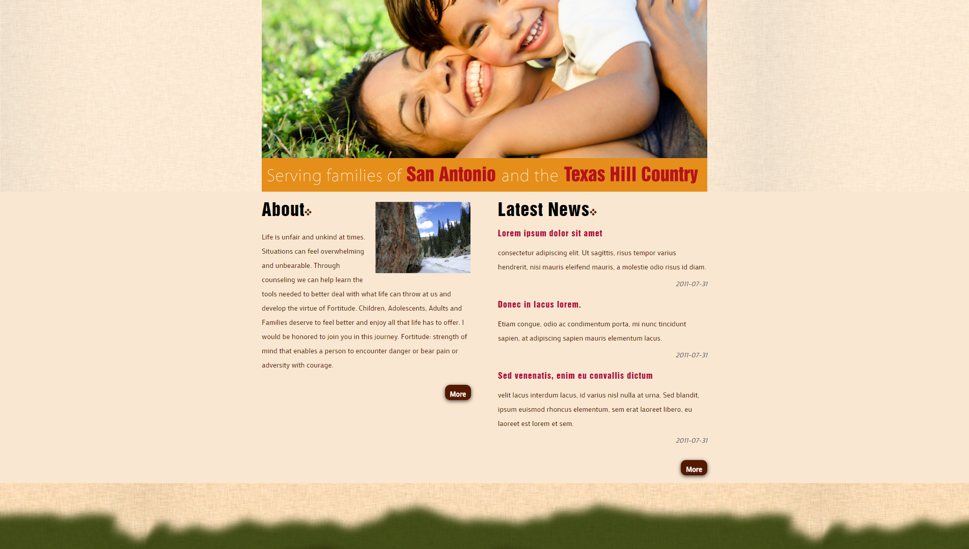 Fortitude Psychotherapy Website Design