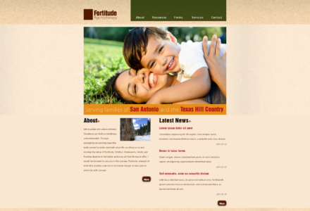 Fortitude Psychotherapy Website Design