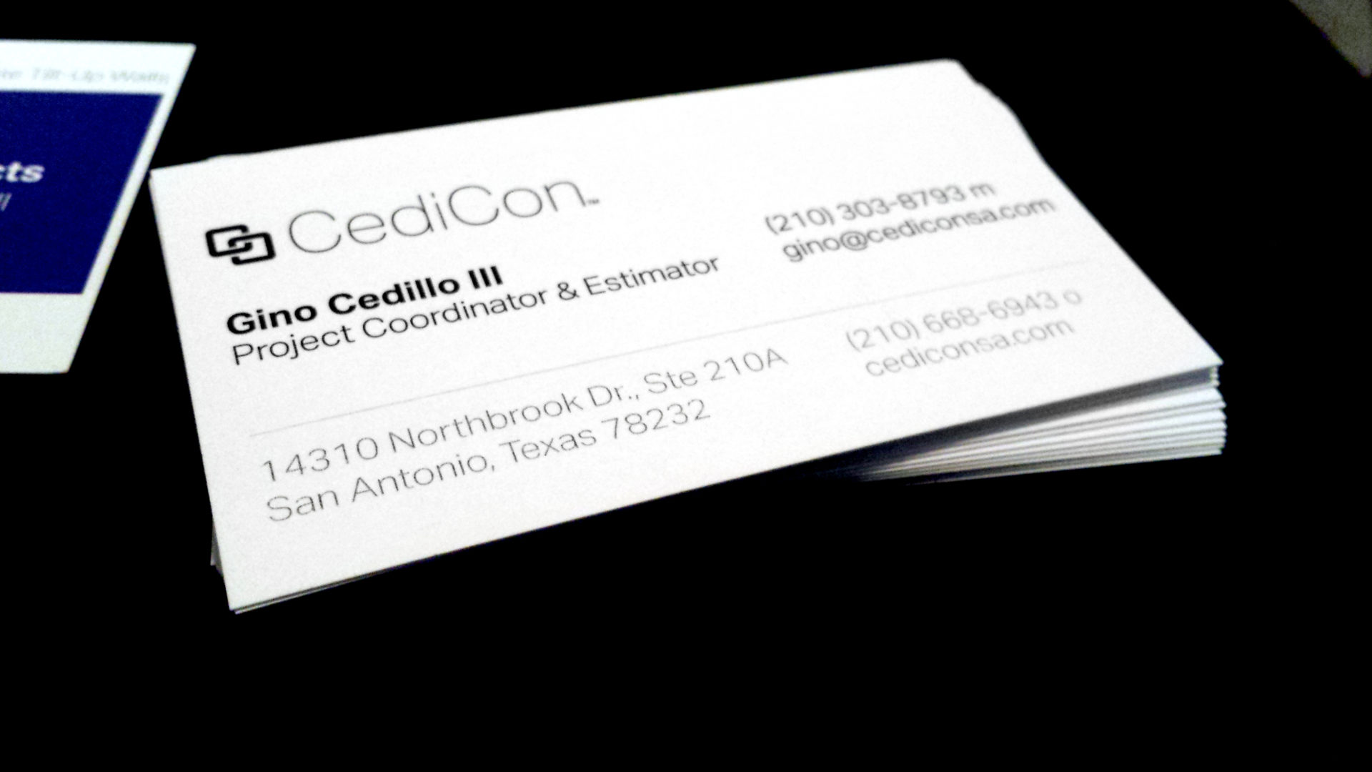 Business Cards for Cedicon